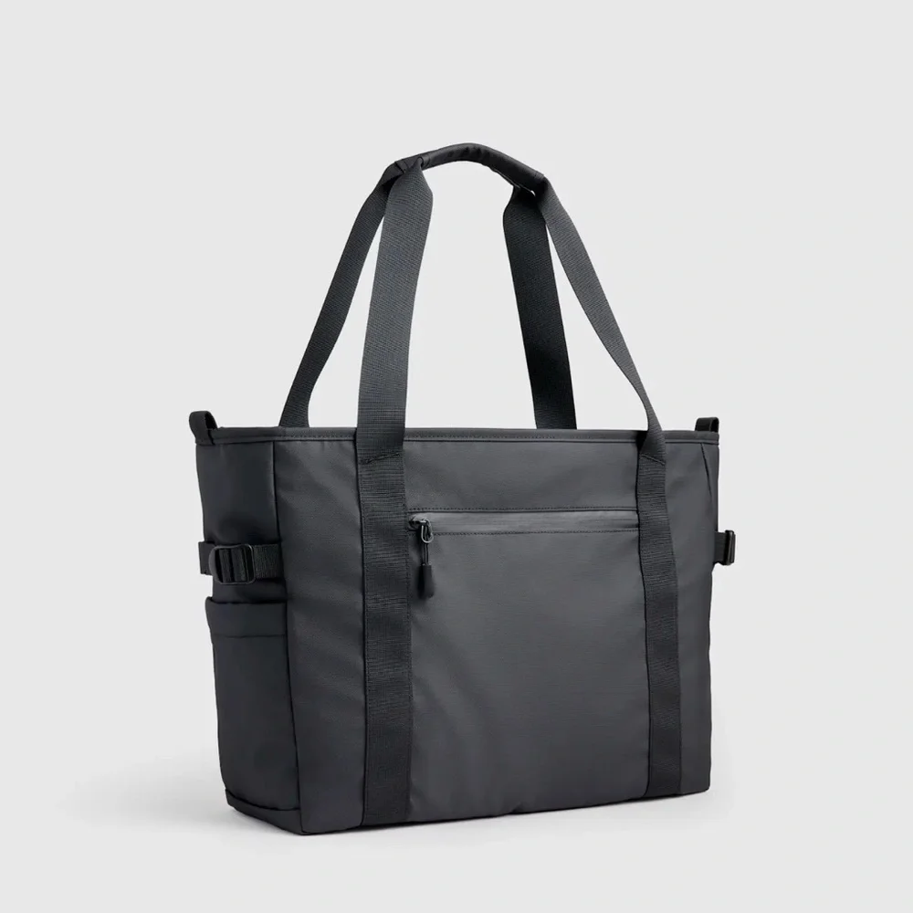 Quince Weatherproof Utility Tote in Black NWT OVERSTOCK IN PACKAGE 792